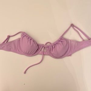 Purple bathing suit top from Target